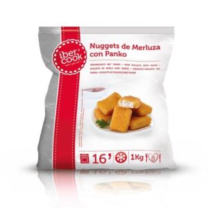 Merluza Nugget Panko 1kg — PRECOCINADOS · Congelados Guerrero Málaga