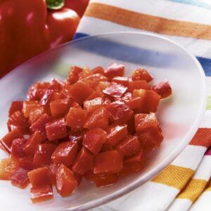 Pimiento Rojo FD 1kg — VERDURAS Y SALTEADOS · Congelados Guerrero Málaga