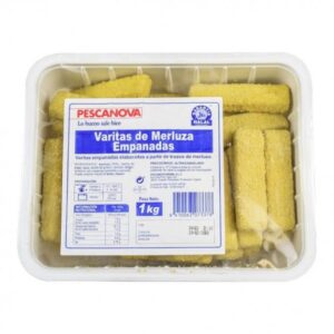 Varitas Merluza Pescanova 1kg — PRECOCINADOS · Congelados Guerrero Málaga