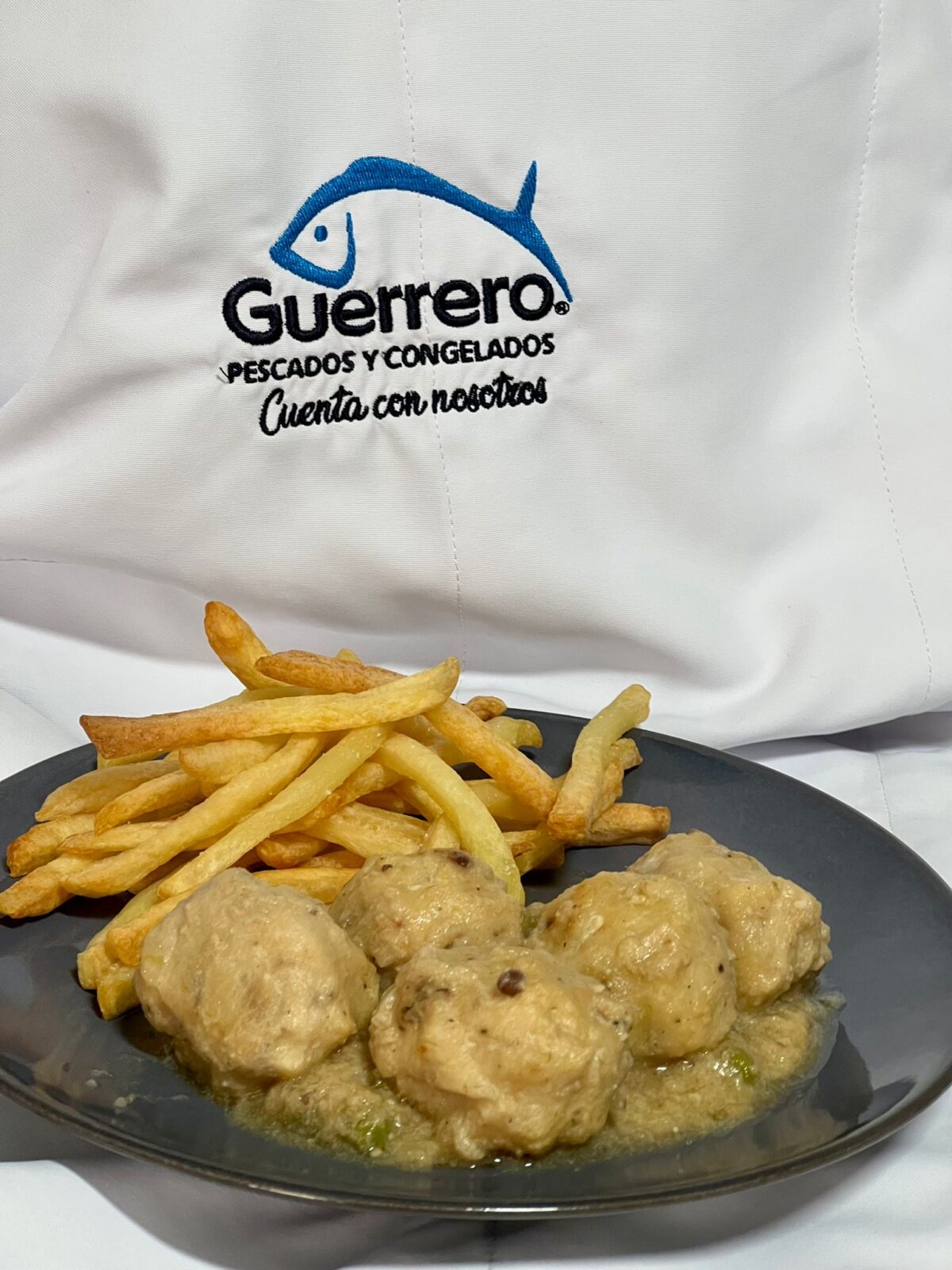 Receta de Albóndigas de merluza y gambas