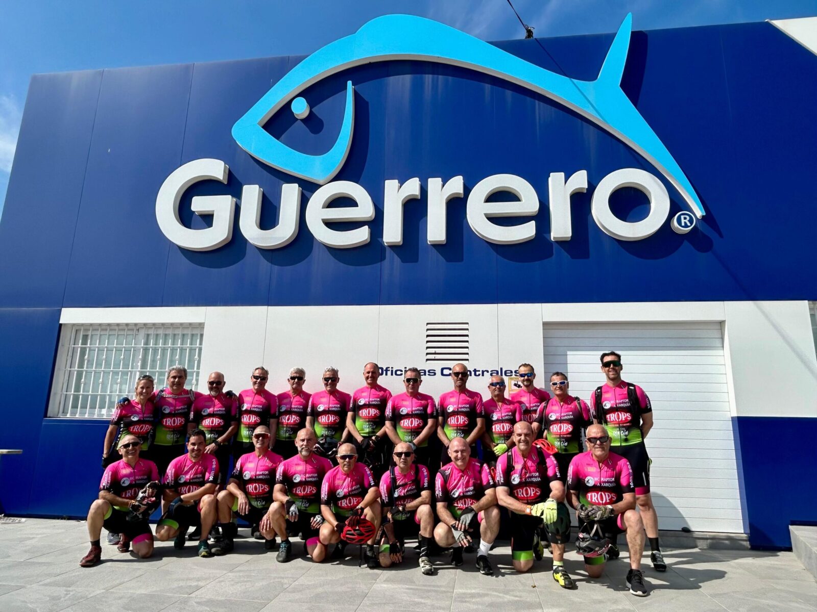 Pescados y Congelados Guerrero sigue apoyando a Bicicraptor Axarquía