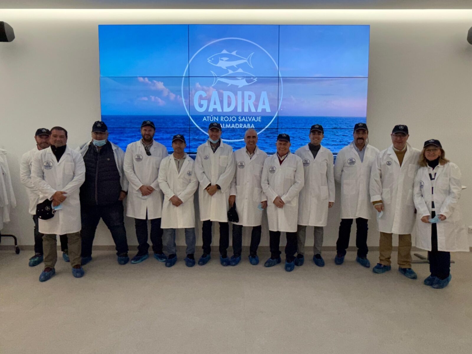 Nuestro equipo visita Gadira para conocer el atún rojo salvaje de almadraba