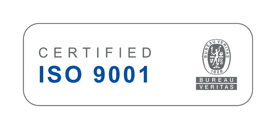 Sello Bureau Veritas ISO 9001 — ver certificado