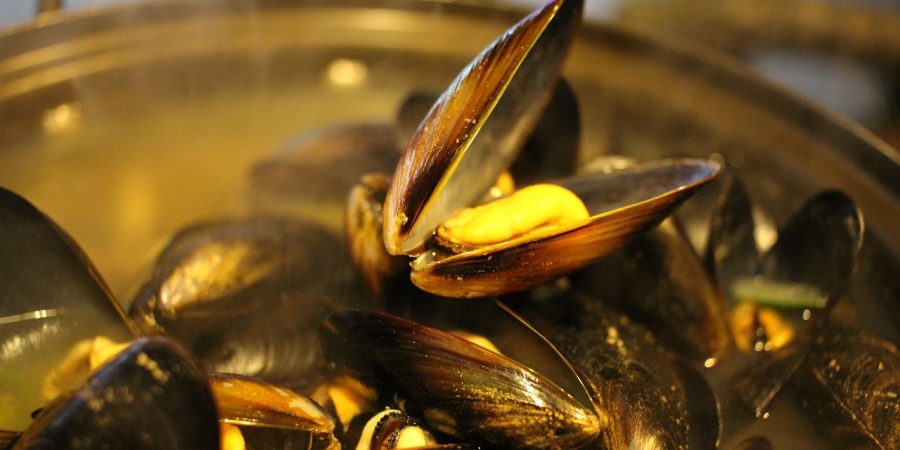 mejillones al vapor